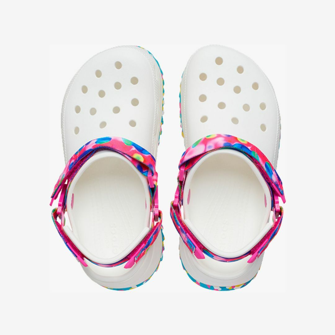 crocs(クロックス)の26cm クラシック ハイカー ソーラライズド クロッグ ホワイト マルチ メンズの靴/シューズ(サンダル)の商品写真