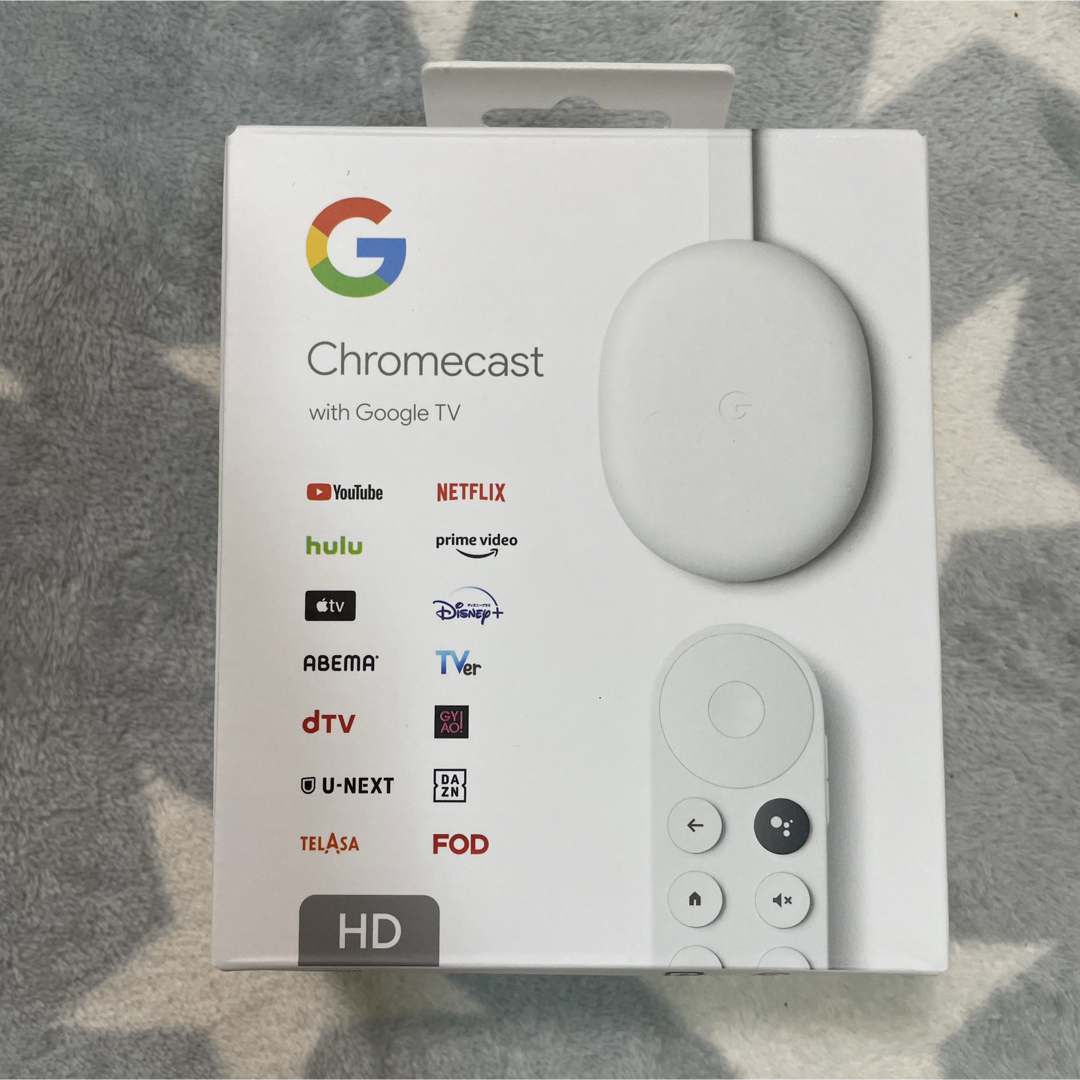 Google(グーグル)の【試起動のみ】 Google Chromecast クロームキャスト 本体 スマホ/家電/カメラのテレビ/映像機器(その他)の商品写真