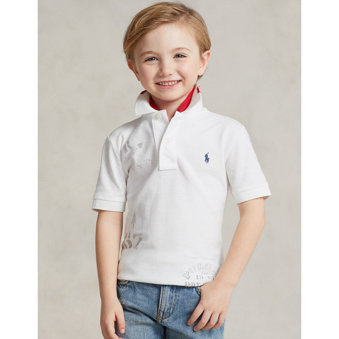 POLO RALPH LAUREN(ポロラルフローレン)の●新品● ラルフローレン 140 男の子 ポロシャツ ポニー 国内百貨店購入品 キッズ/ベビー/マタニティのキッズ服男の子用(90cm~)(Tシャツ/カットソー)の商品写真