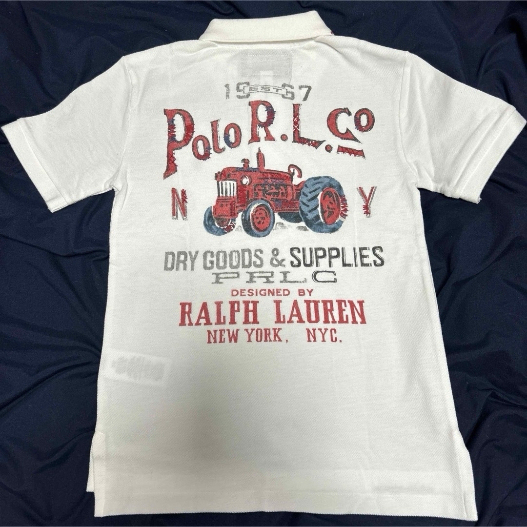 POLO RALPH LAUREN(ポロラルフローレン)の●新品● ラルフローレン 140 男の子 ポロシャツ ポニー 国内百貨店購入品 キッズ/ベビー/マタニティのキッズ服男の子用(90cm~)(Tシャツ/カットソー)の商品写真