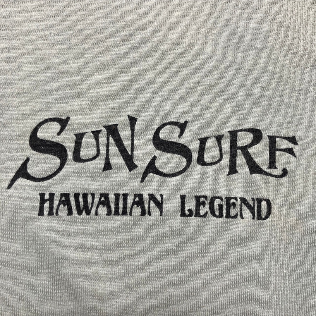 Sun Surf(サンサーフ)の希少！『SUN SURF』サンサーフ　Tシャツ　和柄　唐獅子　USA製 メンズのトップス(Tシャツ/カットソー(半袖/袖なし))の商品写真
