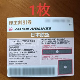 JAL  株主優待割引券　1枚(その他)