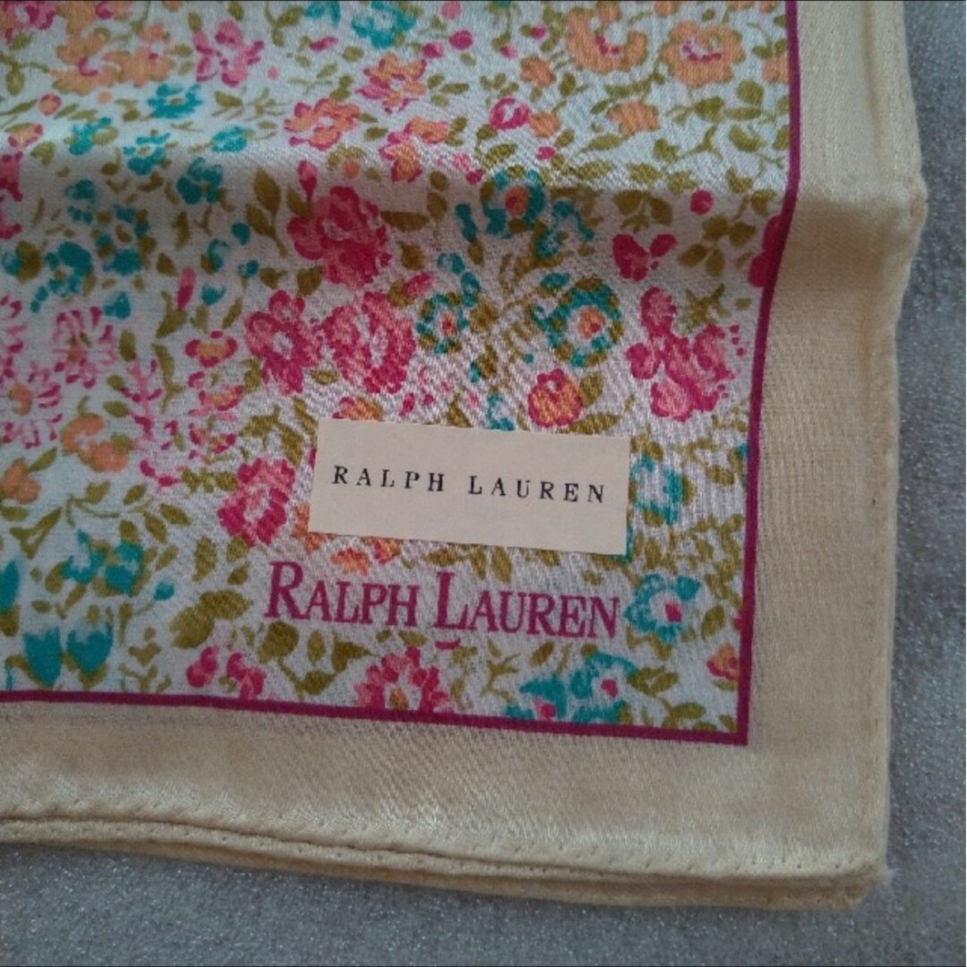Ralph Lauren(ラルフローレン)のラルフローレン　ハンカチ レディースのファッション小物(ハンカチ)の商品写真