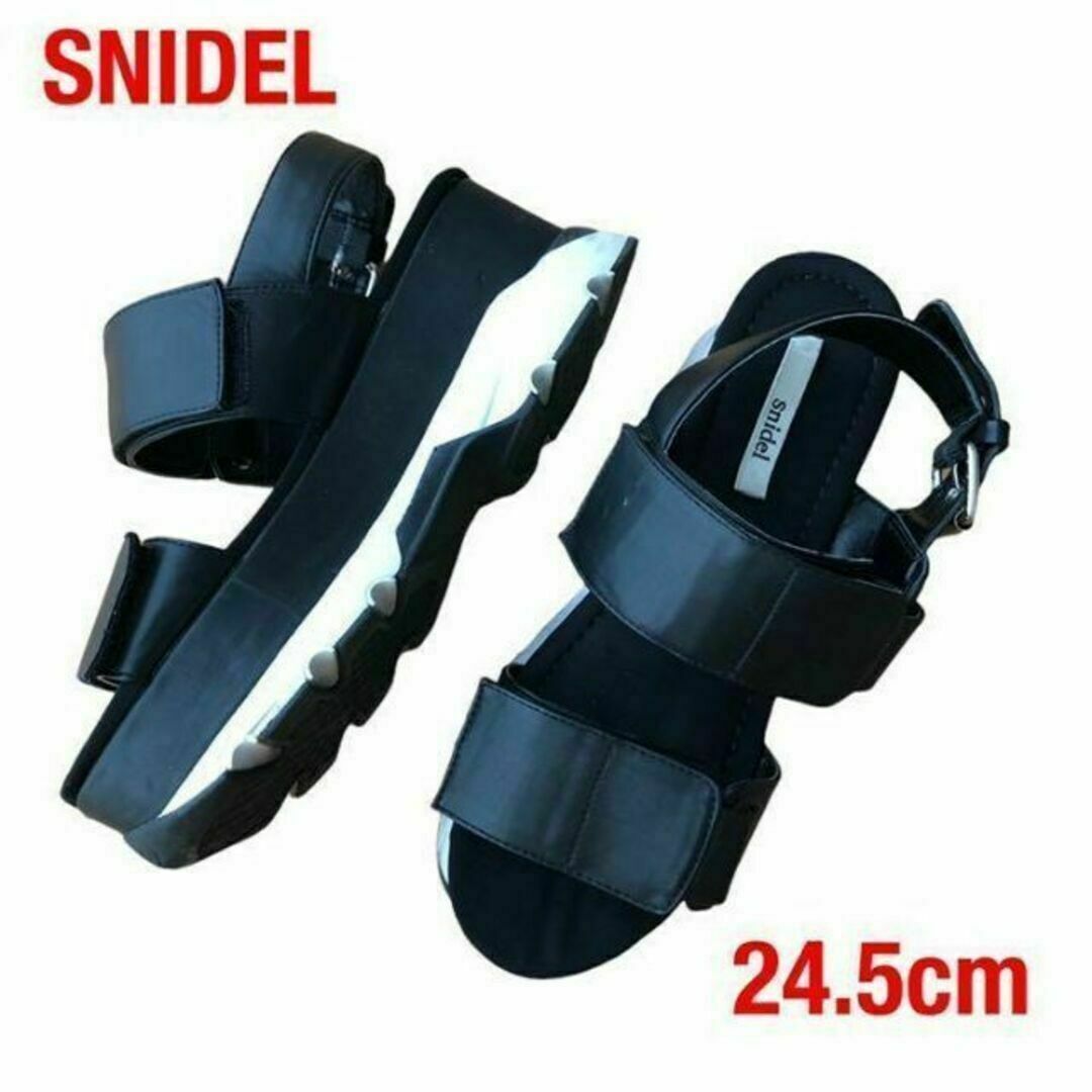 SNIDEL(スナイデル)のSNIDELスナイデル　厚底サンダル　スニーカーソールサンダル レディースの靴/シューズ(サンダル)の商品写真