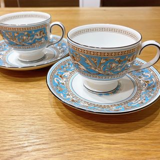 ウェッジウッド(WEDGWOOD)のウェッジウッド　フロレンティーン　ターコイズ(食器)