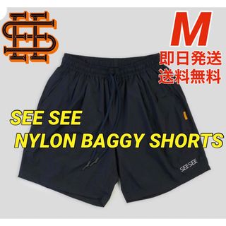 1LDK SELECT - SEE SEE NYLON SPORTY BAGGY SHORTS