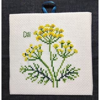 フェリシモ  クロスステッチ【完成品】《Dill》(その他)