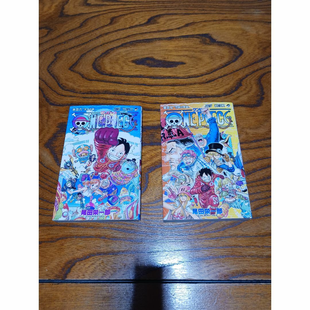 ONE PIECE ワンピース(106巻と107巻)新品同様「2冊セット」尾田栄 エンタメ/ホビーの漫画(少年漫画)の商品写真