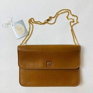 クリスチャンディオール(Christian Dior)のChristian Dior ハニカム トロッター レザー チェーンショルダー(ショルダーバッグ)