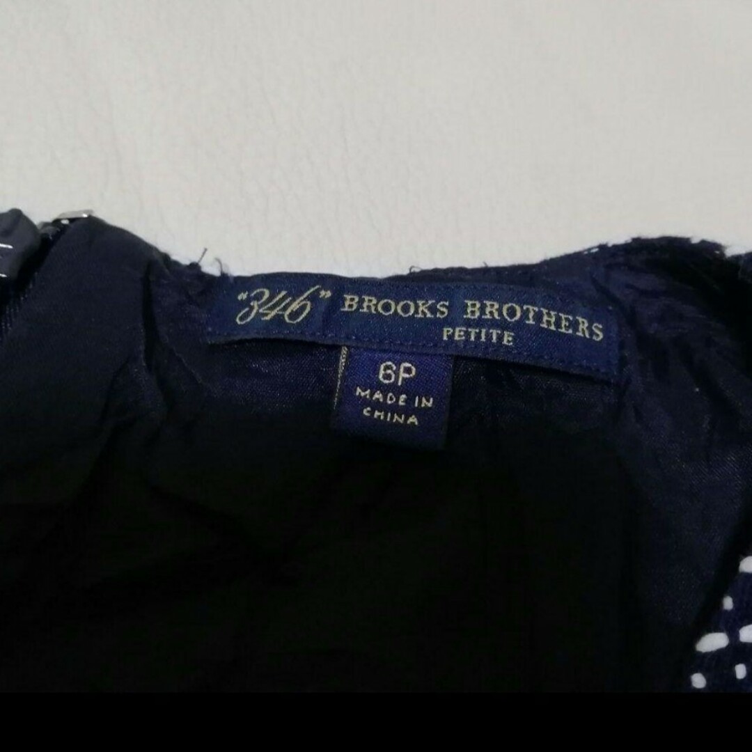 Brooks Brothers(ブルックスブラザース)のBrooks Brothersの半袖ワンピース レディースのワンピース(ひざ丈ワンピース)の商品写真