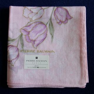 Pierre Balmain - ピエール・バルマン　ハンカチ　花柄