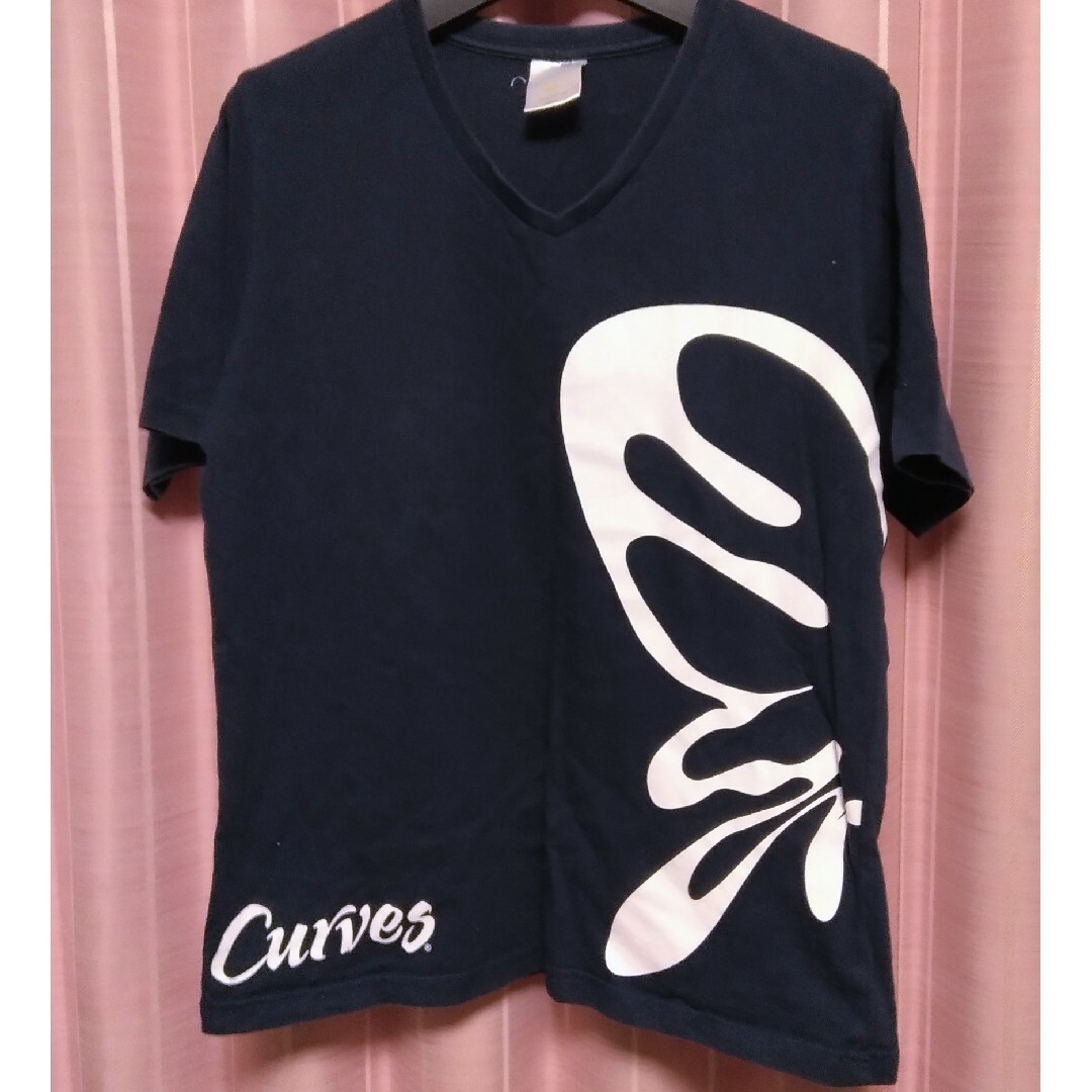 カーブスTシャツ レディースのトップス(Tシャツ(半袖/袖なし))の商品写真