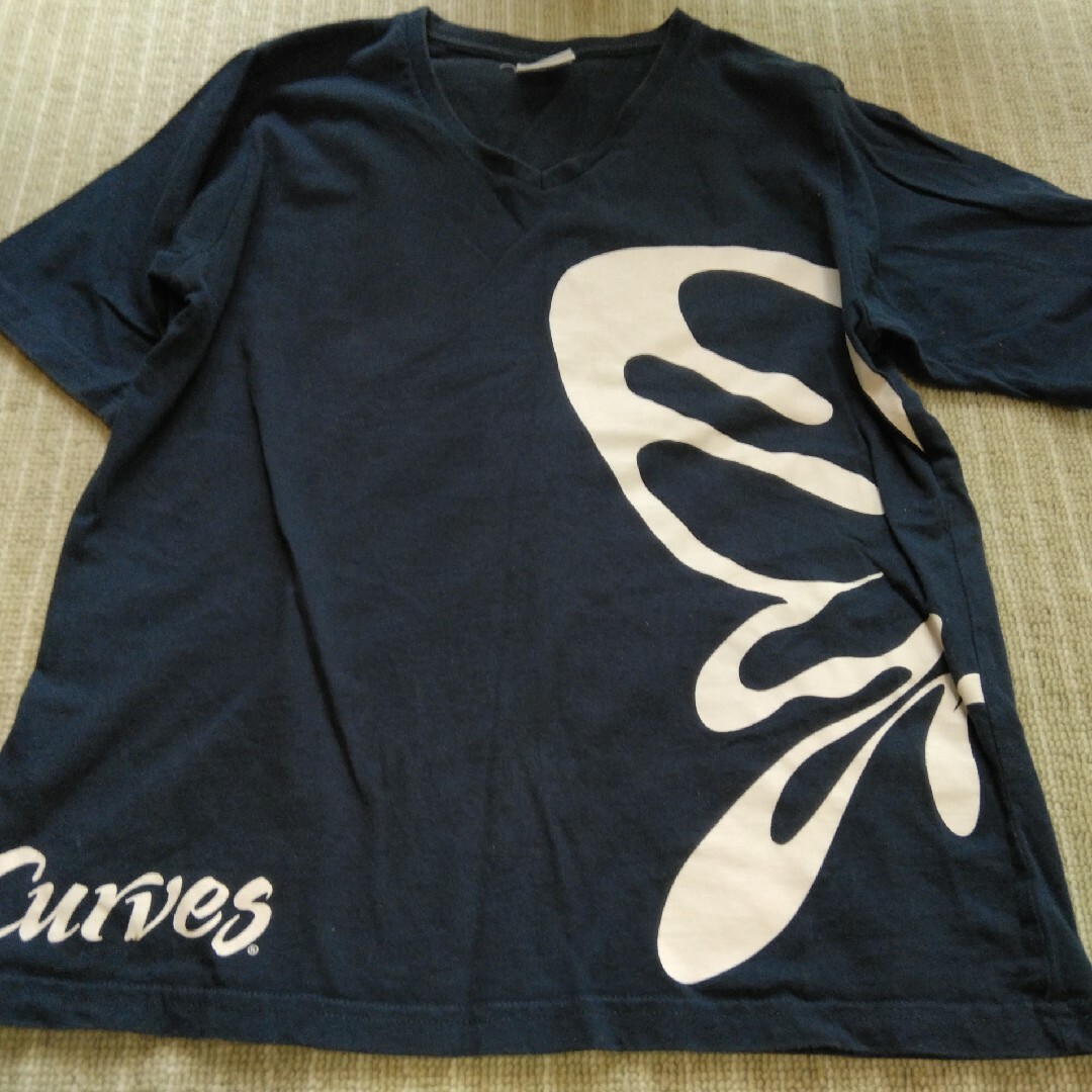 カーブスTシャツ レディースのトップス(Tシャツ(半袖/袖なし))の商品写真