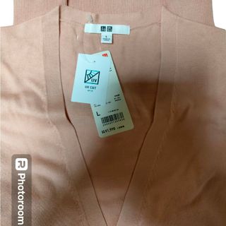 ユニクロ(UNIQLO)のユニクロ UVカットVネックカーディガン(カーディガン)