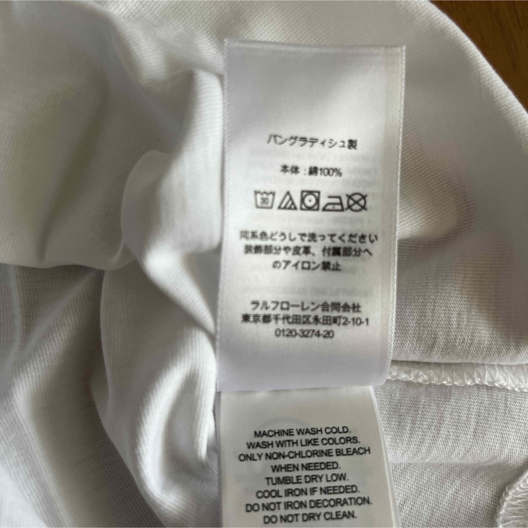 POLO RALPH LAUREN(ポロラルフローレン)の新品タグつき　ラルフローレン　ポロベアTシャツ　L（160） メンズのトップス(Tシャツ/カットソー(半袖/袖なし))の商品写真