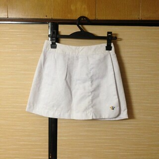 MIZUNO - 🌙90sミズノテニス柄ペチコート 白 ラップスカートスポカジ