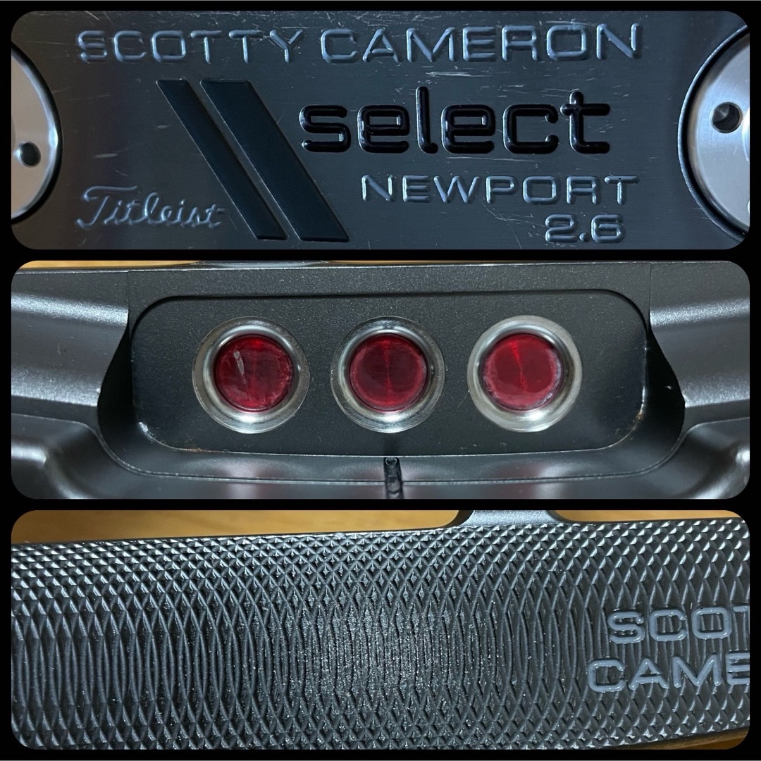 Scotty Cameron(スコッティキャメロン)の超希少良品 セレクト2012 ニューポート2.6 ライトウエイトカスタム 10g スポーツ/アウトドアのゴルフ(クラブ)の商品写真