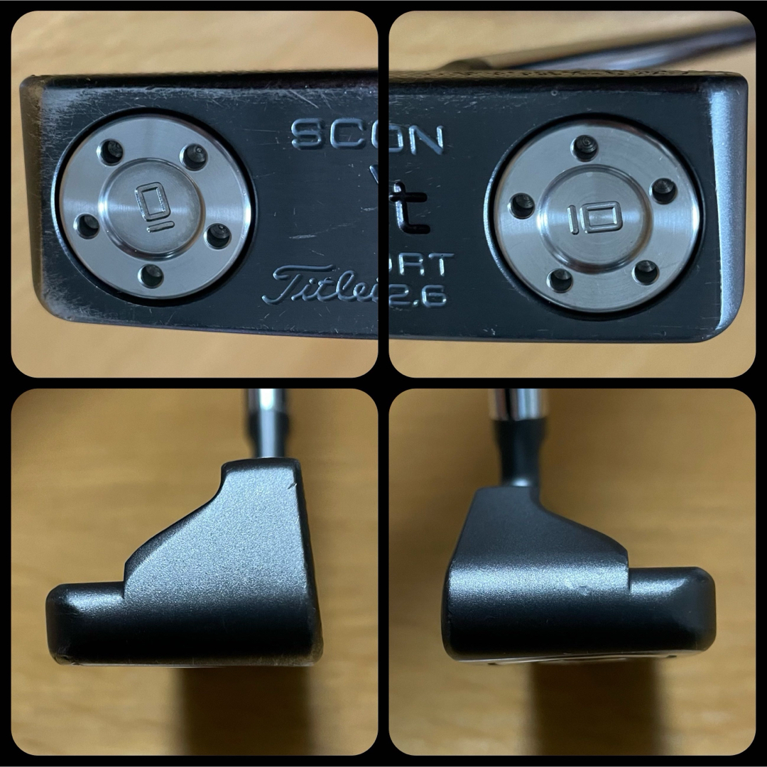 Scotty Cameron(スコッティキャメロン)の超希少良品 セレクト2012 ニューポート2.6 ライトウエイトカスタム 10g スポーツ/アウトドアのゴルフ(クラブ)の商品写真