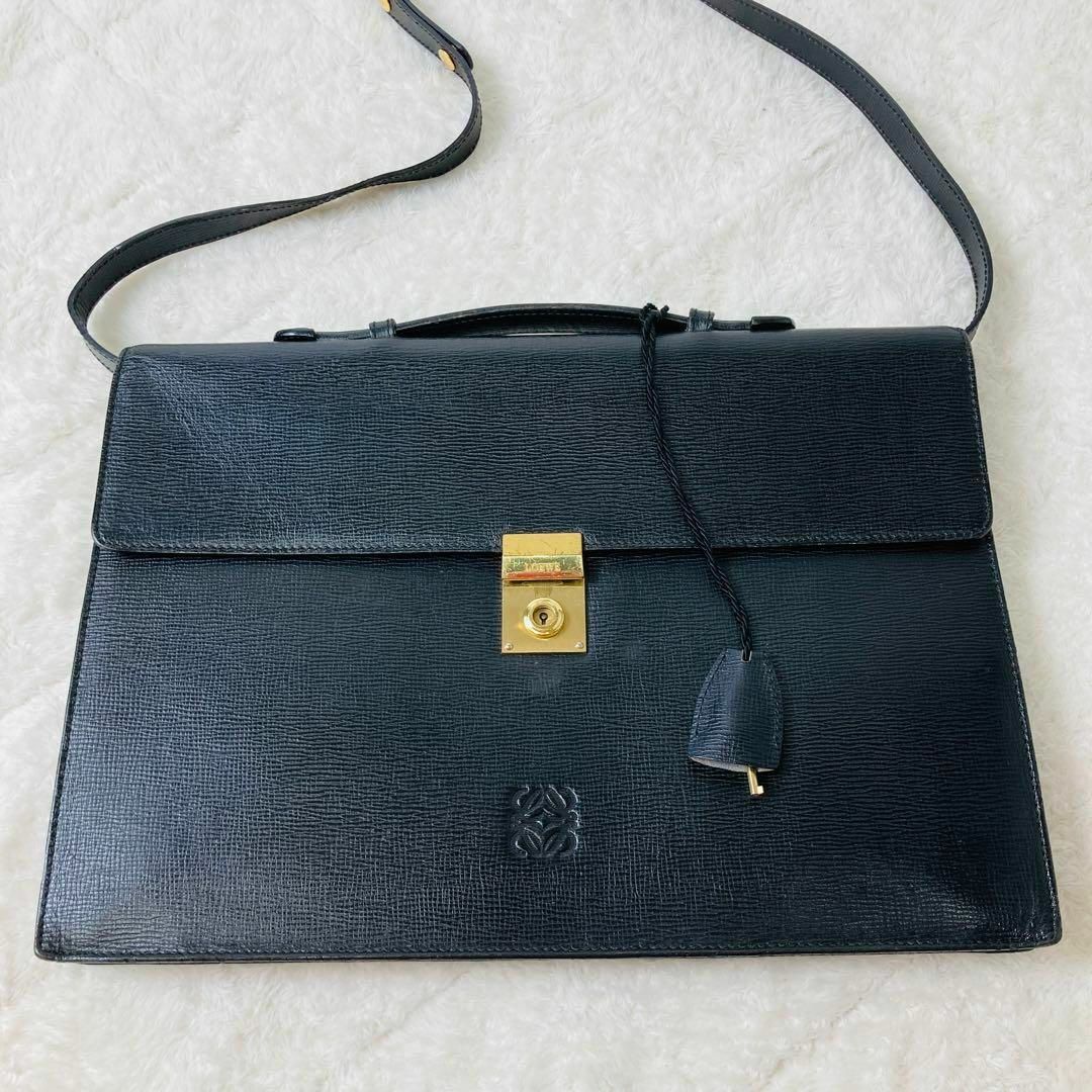 LOEWE(ロエベ)のLOEWE アナグラム 2WAY ビジネスバッグ メンズのバッグ(ビジネスバッグ)の商品写真