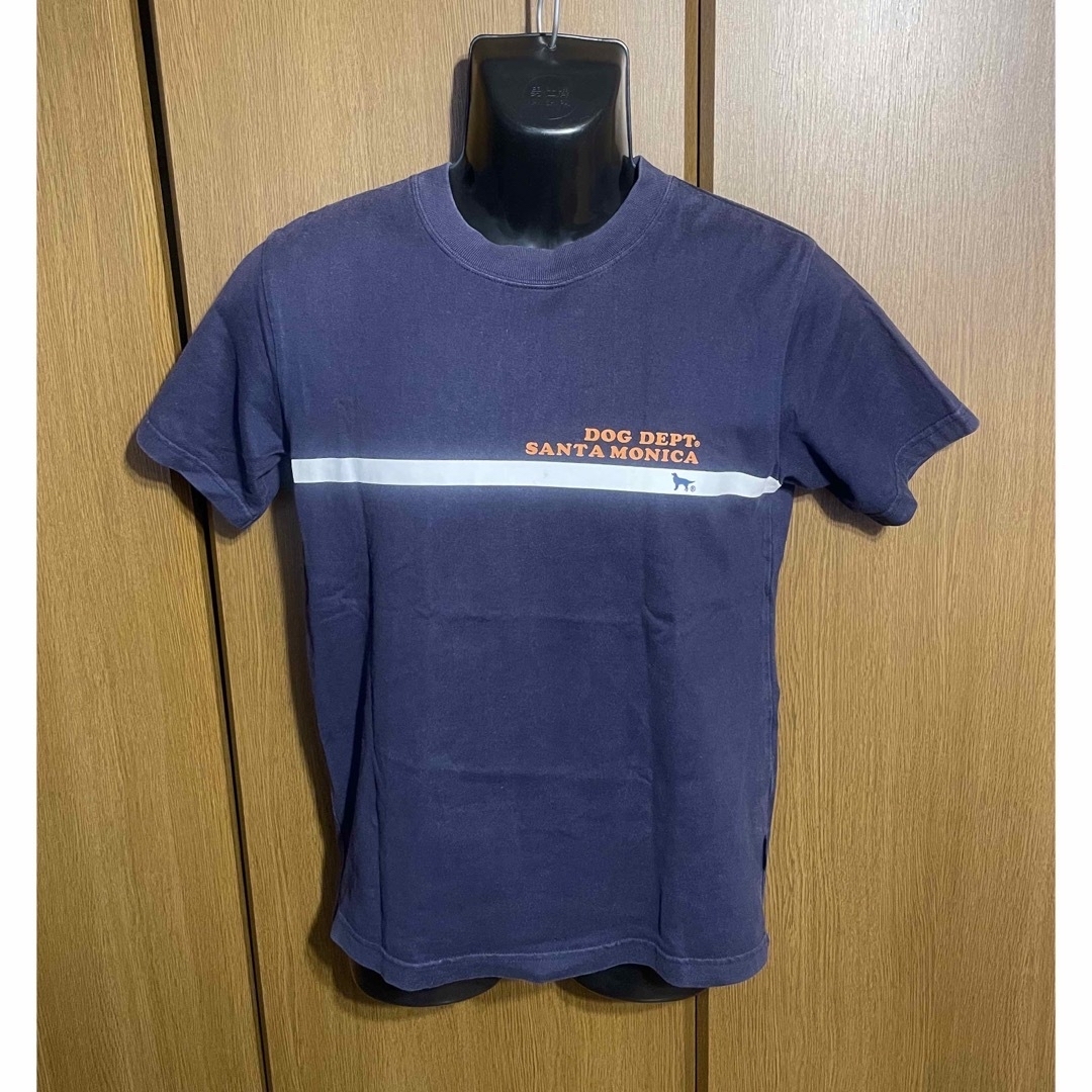 ドッグデプト DOG DEPT 紺色 Tシャツ メンズのトップス(Tシャツ/カットソー(半袖/袖なし))の商品写真