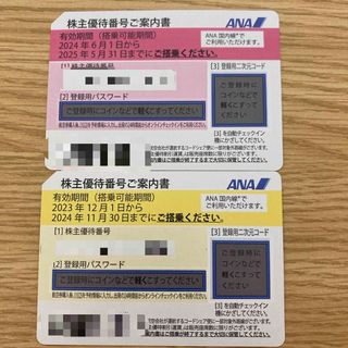 ANA 株主優待券　2枚セット