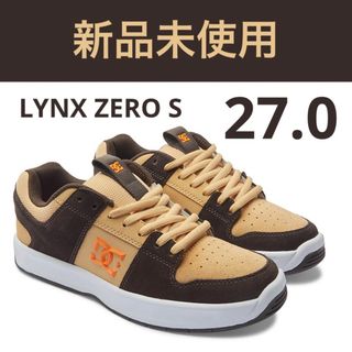 DC SHOES - 27.0 DCシューズ LYNX ZERO S メンズ　スニーカー　ブラウン