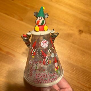 ディズニー(Disney)のディズニー　festive winter スナックケース(キャラクターグッズ)