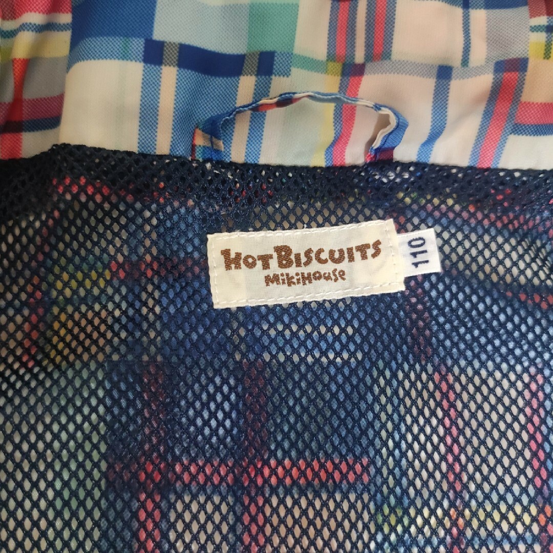 HOT BISCUITS(ホットビスケッツ)の【HOTBISCUITS】ウィンドブレーカー110 キッズ/ベビー/マタニティのキッズ服男の子用(90cm~)(Tシャツ/カットソー)の商品写真