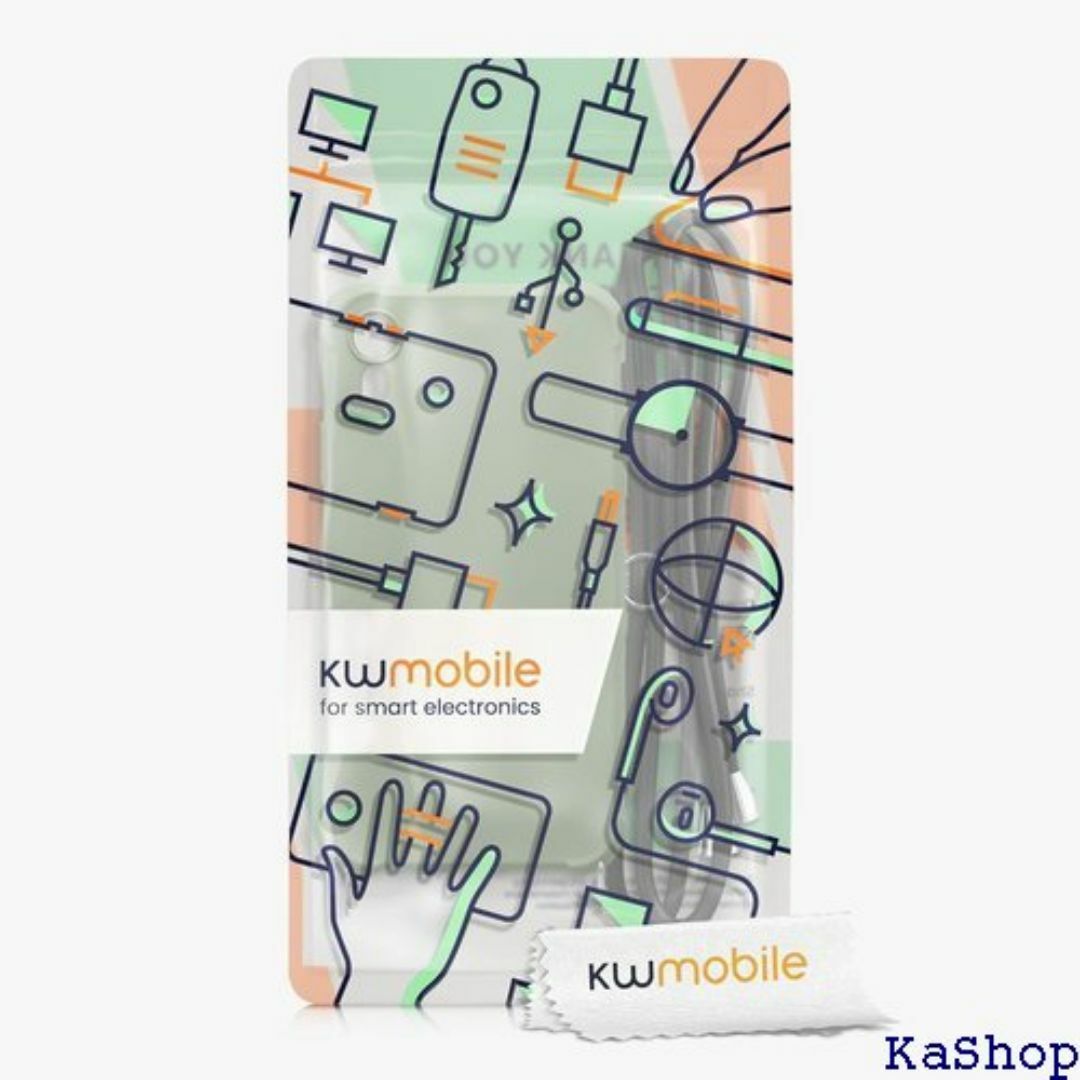 kwmobile スマホショルダー 対応: Apple T リーングレー 385 スマホ/家電/カメラのスマホ/家電/カメラ その他(その他)の商品写真