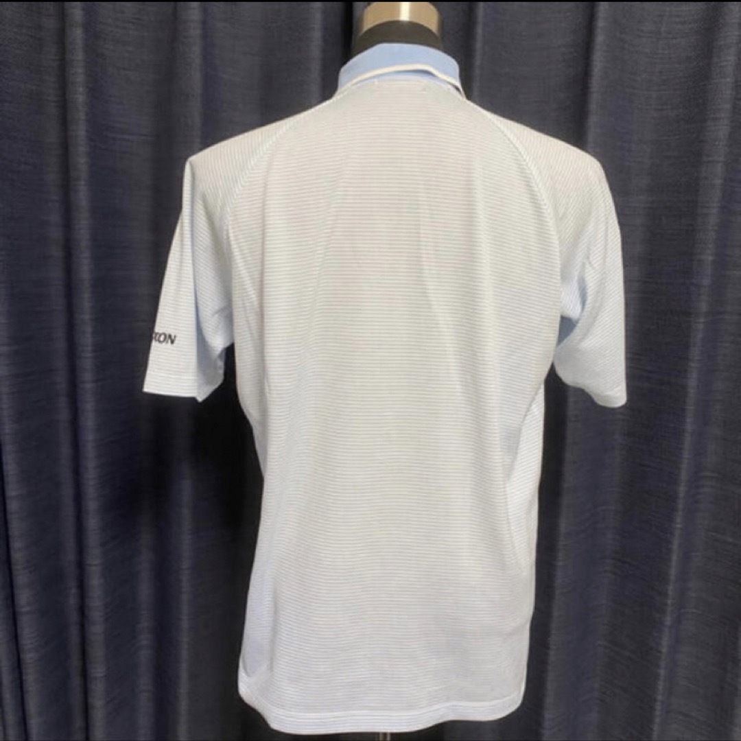 Srixon(スリクソン)の【値下げ】スリクソン ゴルフウエア LLサイズ ポロシャツ プロ仕様 メンズのトップス(ポロシャツ)の商品写真