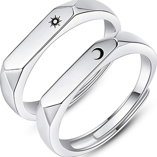 X997  ペアリング 結婚指輪 シルバー レディース  メンズ カップル(リング(指輪))