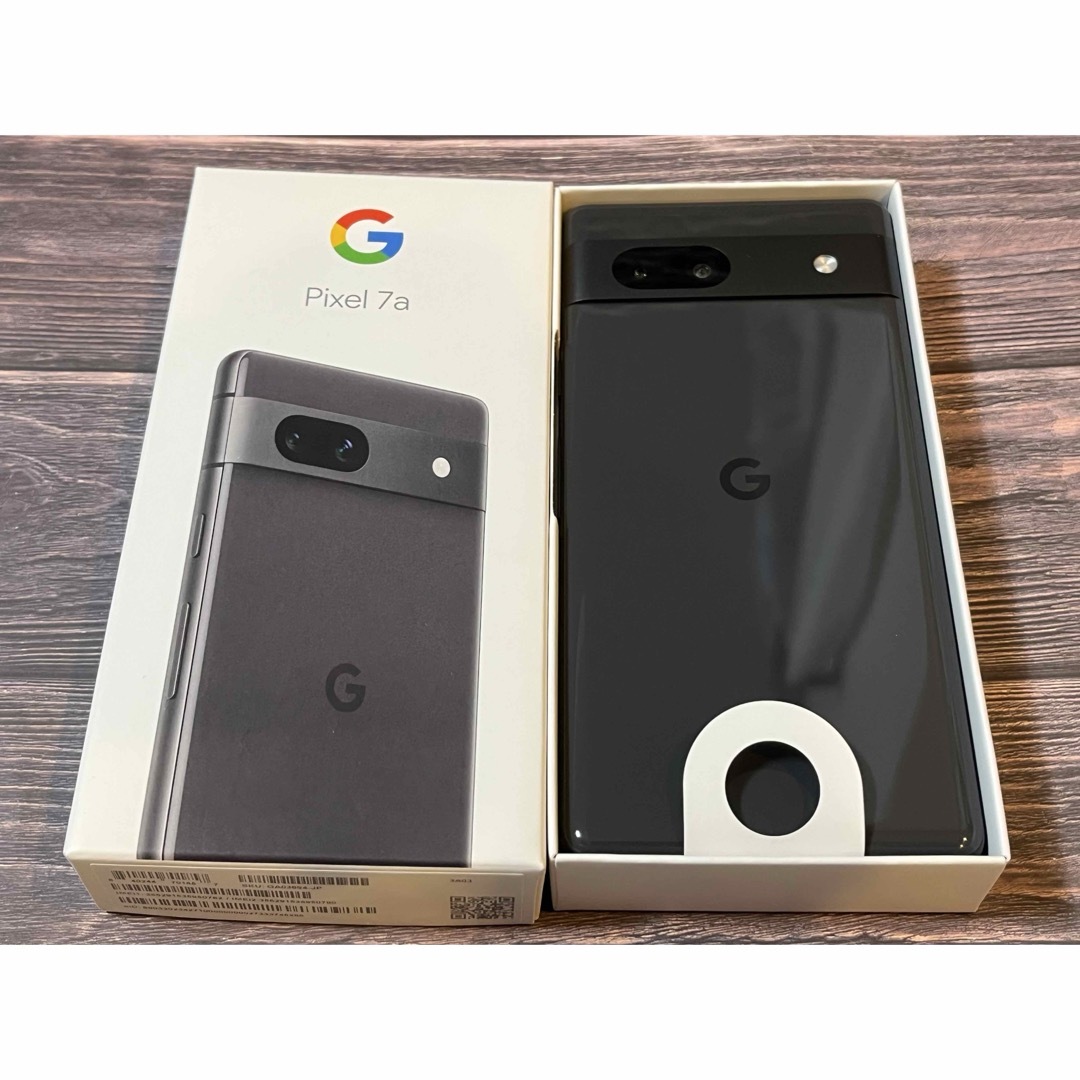 Google Pixel 7a pixel7a 本体 charcoal 黒 新品 スマホ/家電/カメラのスマートフォン/携帯電話(スマートフォン本体)の商品写真