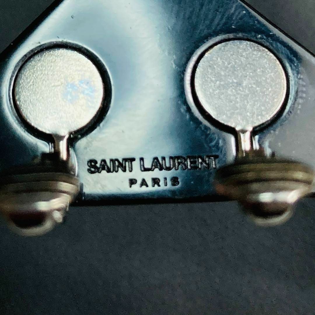 Saint Laurent(サンローラン)のSAINT LAURENT Paris ビジュー トライアングル イヤリング レディースのアクセサリー(イヤリング)の商品写真