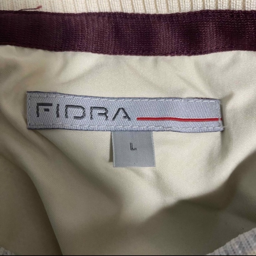 FIDRA(フィドラ)の【値下げ】FIDRA ゴルフウェア Lサイズ オフホワイト メンズのトップス(その他)の商品写真