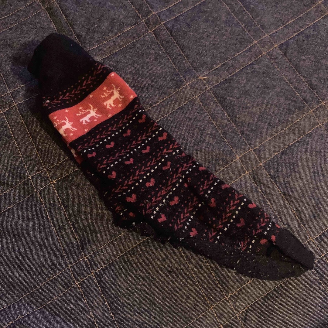 メンズ靴下　クリスマス メンズのレッグウェア(ソックス)の商品写真