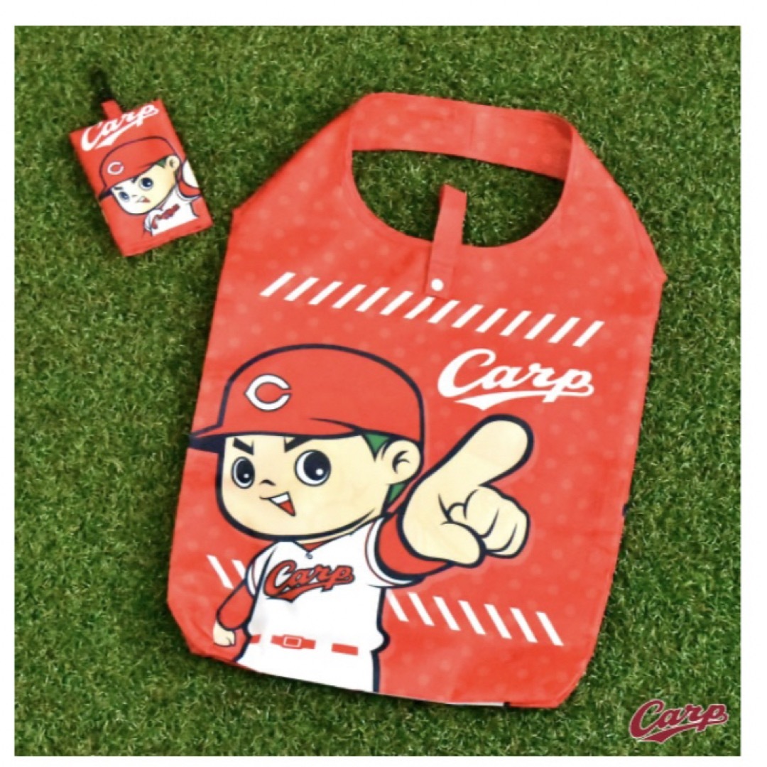 【新品・未開封】広島東洋カープ エコバッグ　Carp カープ坊や レディースのバッグ(エコバッグ)の商品写真