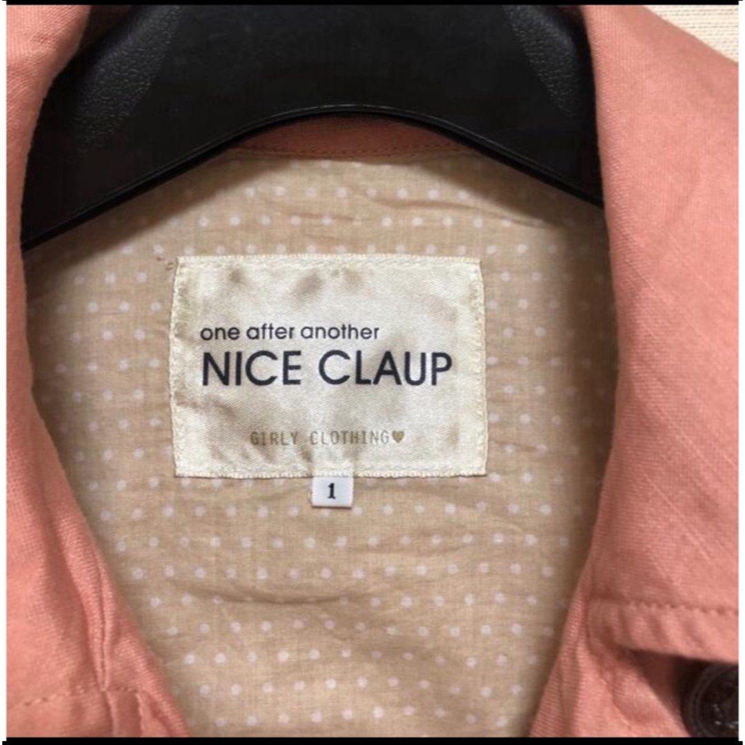 NICE CLAUP(ナイスクラップ)のNICE CLAUP スプリングジャケット レディース  レディースのジャケット/アウター(スプリングコート)の商品写真