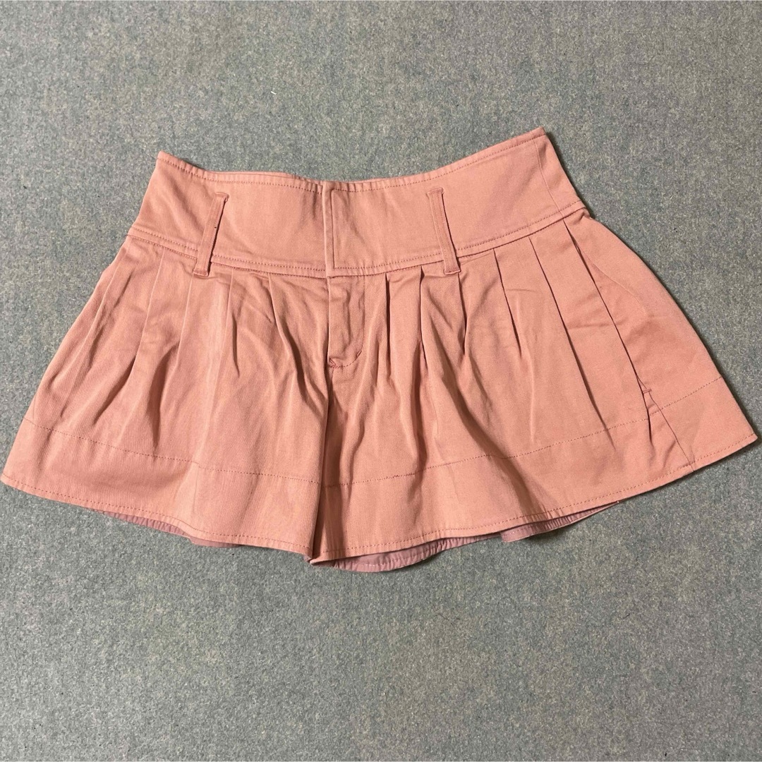 JILLSTUART(ジルスチュアート)のジルスチュアートキュロットミニピンク レディースのスカート(ミニスカート)の商品写真