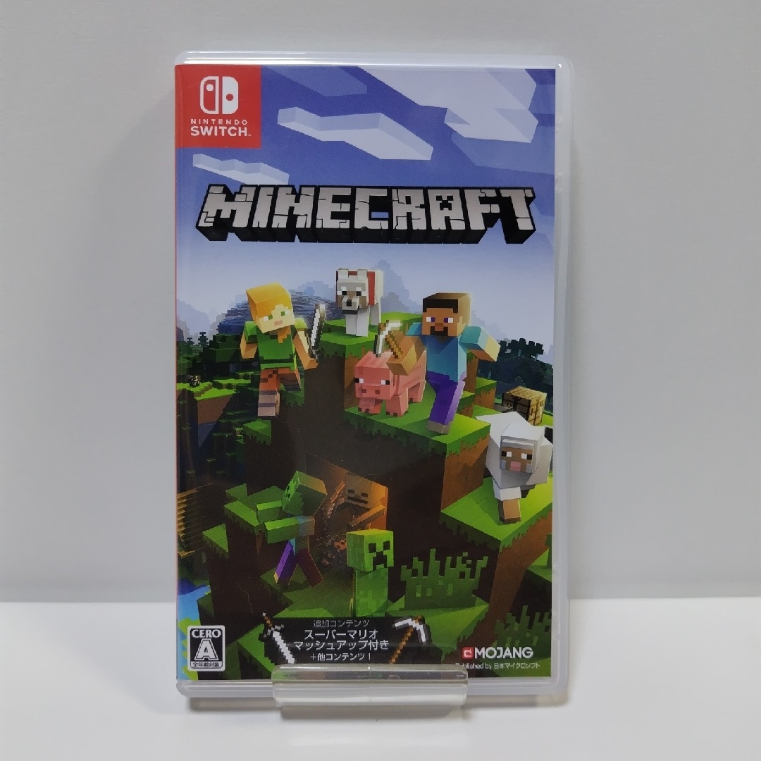 Minecraft Nintendo Switch版 マインクラフト 美品 エンタメ/ホビーのゲームソフト/ゲーム機本体(家庭用ゲームソフト)の商品写真