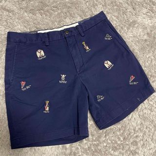 POLO RALPH LAUREN - ラルフローレン　ポロベア　ショートパンツ　刺繍　サイズ32 タグ付き