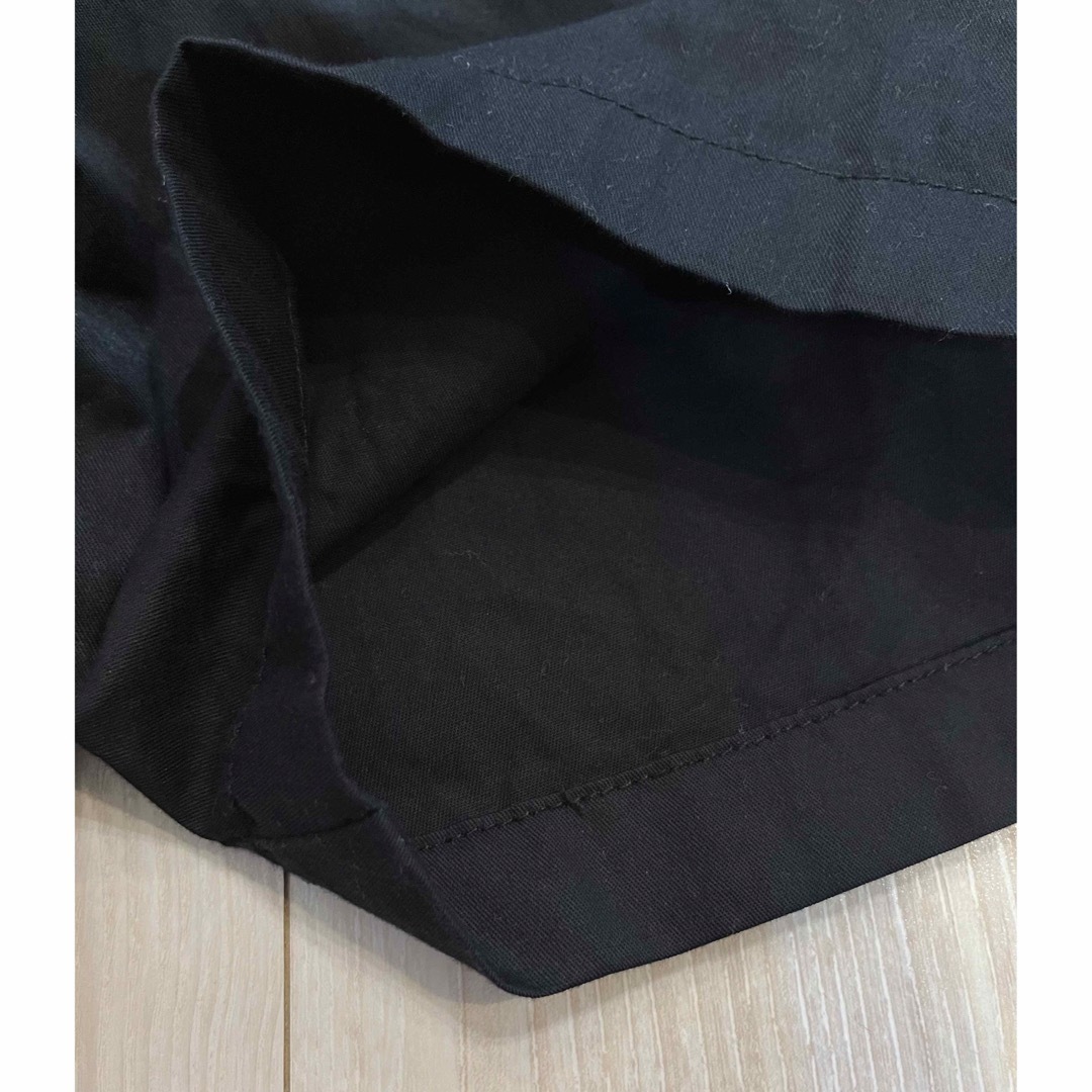 UNIQLO(ユニクロ)のGU BOYSシェフショーツ　ショート　ハーフパンツ　黒　150 ポケット有 レディースのパンツ(ハーフパンツ)の商品写真