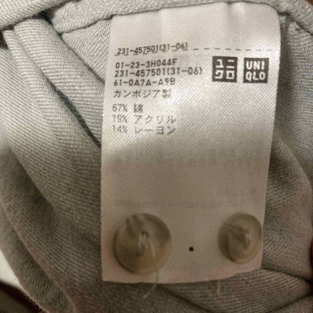 UNIQLO(ユニクロ)のユニクロ　シャツ　レディース レディースのトップス(シャツ/ブラウス(長袖/七分))の商品写真