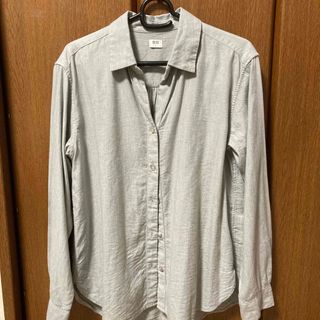 ユニクロ(UNIQLO)のユニクロ　シャツ　レディース(シャツ/ブラウス(長袖/七分))