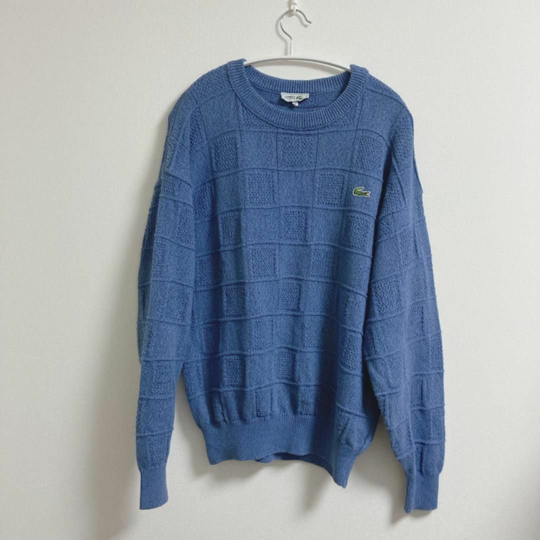 LACOSTE(ラコステ)のMB178/CHEMISE LACOSTE ニットトップス セーター ロゴ刺繍 レディースのトップス(ニット/セーター)の商品写真