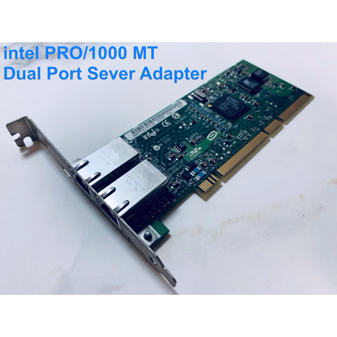 intel(インテル)のintel PRO/1000 MT Dual Port Server Adapt スマホ/家電/カメラのPC/タブレット(その他)の商品写真