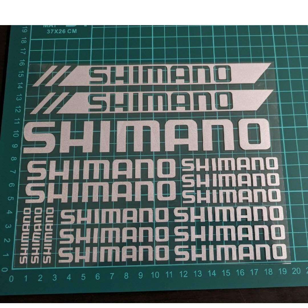 SHIMANO(シマノ)のSHIMANO（シマノ）　ステッカー　虹 スポーツ/アウトドアの自転車(その他)の商品写真