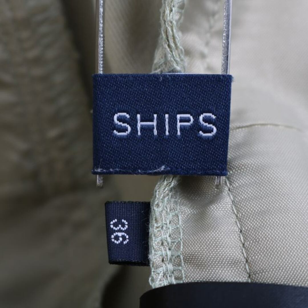 SHIPS(シップス)のシップス パンツ ボトムス ワイド レディース 36サイズ グリーン SHIPS レディースのパンツ(その他)の商品写真