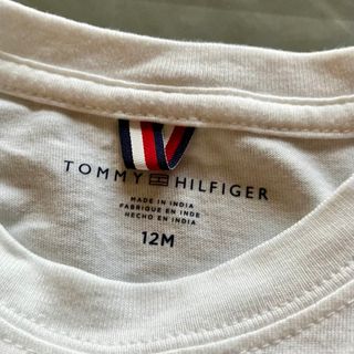 トミーヒルフィガー(TOMMY HILFIGER)の【Tommy Hilfiger】ロゴ刺繍入りベビーTシャツ(Ｔシャツ)