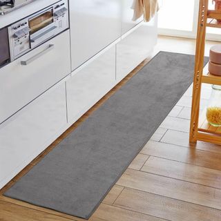 【特価セール】Tydle キッチンマット フランネルマット 43×240cm キ(その他)