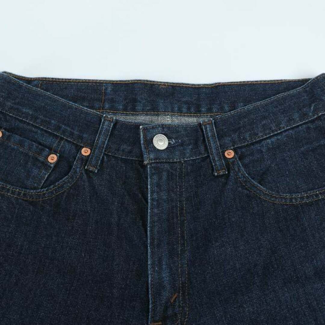 リーバイストラウスシグネチャー デニムパンツ ボトムス ジーンズ ストレート メンズ 31サイズ ネイビー LEVI STRAUSS Signature メンズのトップス(ジャージ)の商品写真